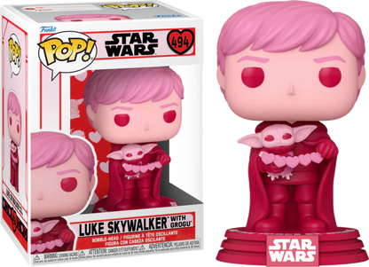 pop luke skywalker avec grogu 494