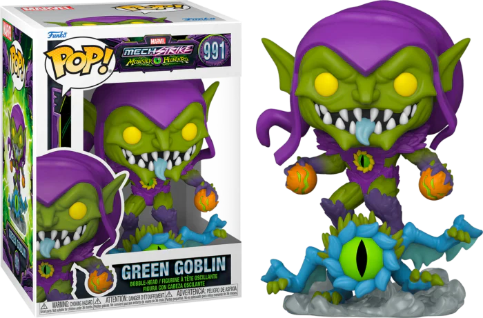 marvel monster hunters pop green goblin
