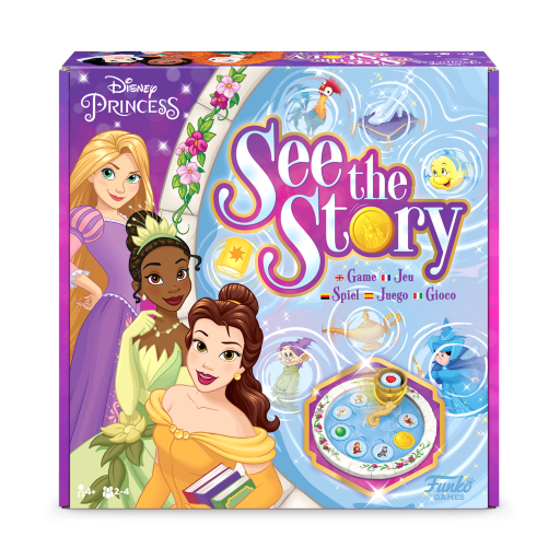 jeux disney princess see the story funko