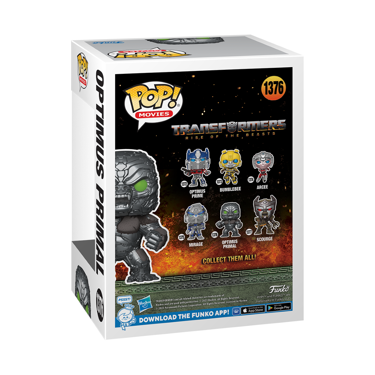 pop optimus primal 1376