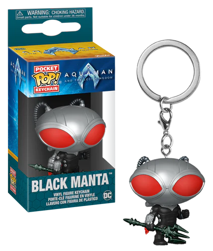 Funko Pop! Keychain Black Manta – DC Comics