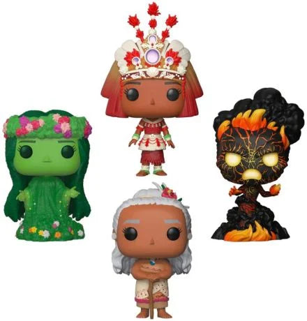 Funko Vaiana: la Légende du bout du monde 4 PACK (SE) – Disney