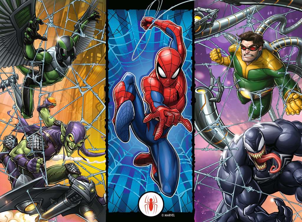 Puzzle Marvel - L'univers de l'Homme araignée 300p