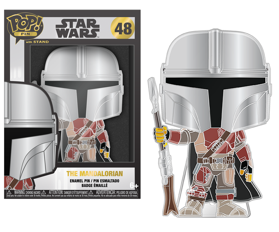 STAR WARS Pop Large Enamel Pin N° 48 The Mandalorian