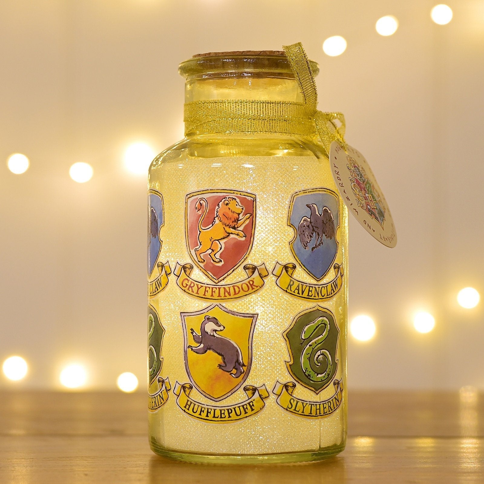 HARRY POTTER Les 4 Maisons Lantern Lumineuse 16,5 cm
