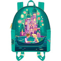 Princesse DISNEY Sac à Dos Château de Raiponce Tangled Castle LoungeFly 23x28x10cm