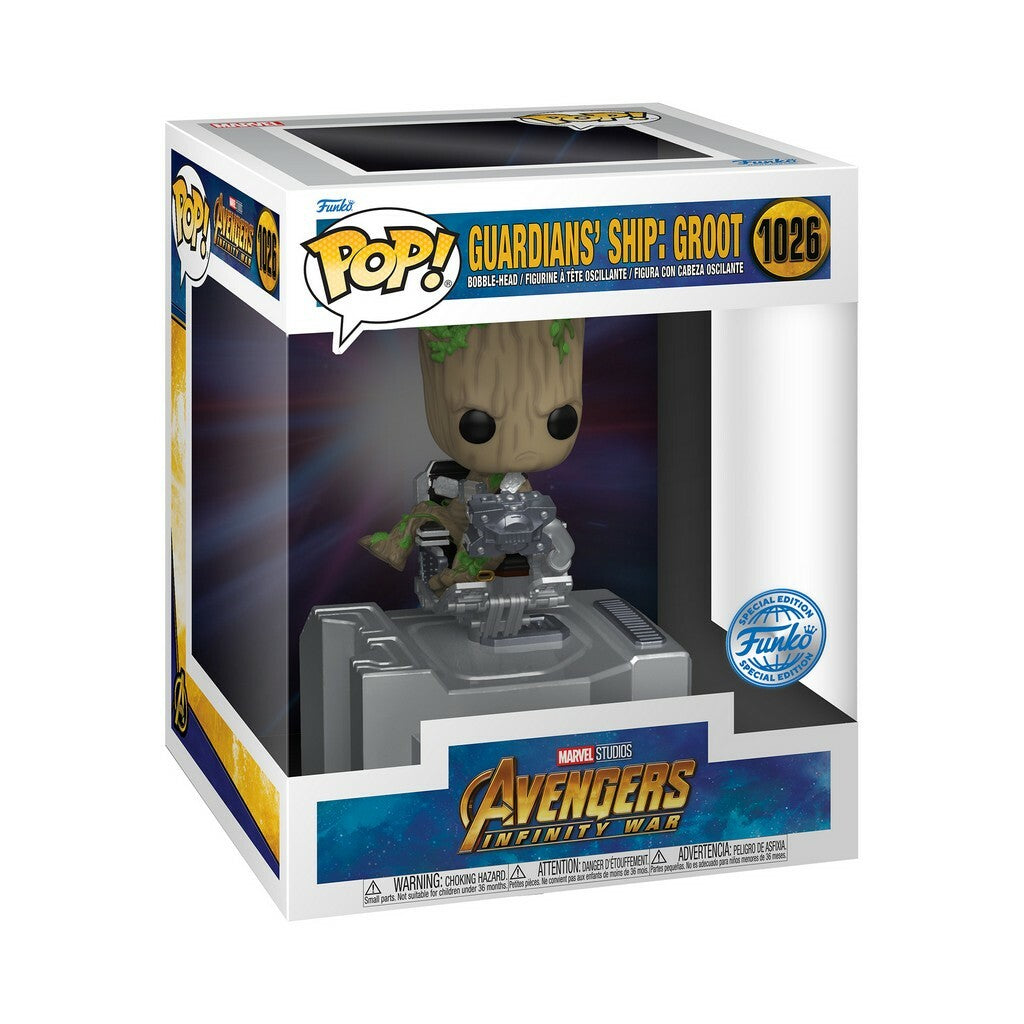 Funko Pop! Deluxe Vaisseau des Gardiens Groot (SE) – DC Comics