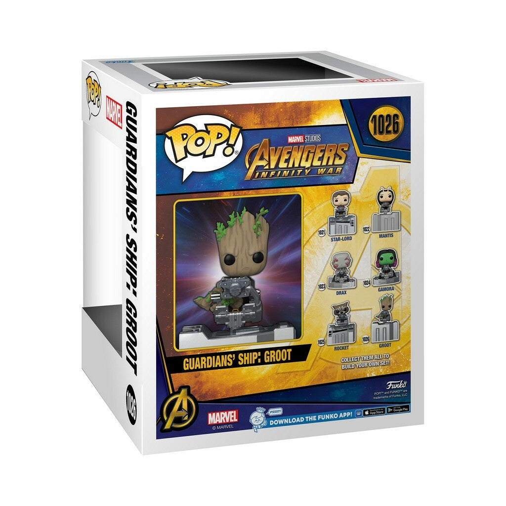 Funko Pop! Deluxe Vaisseau des Gardiens Groot (SE) – DC Comics