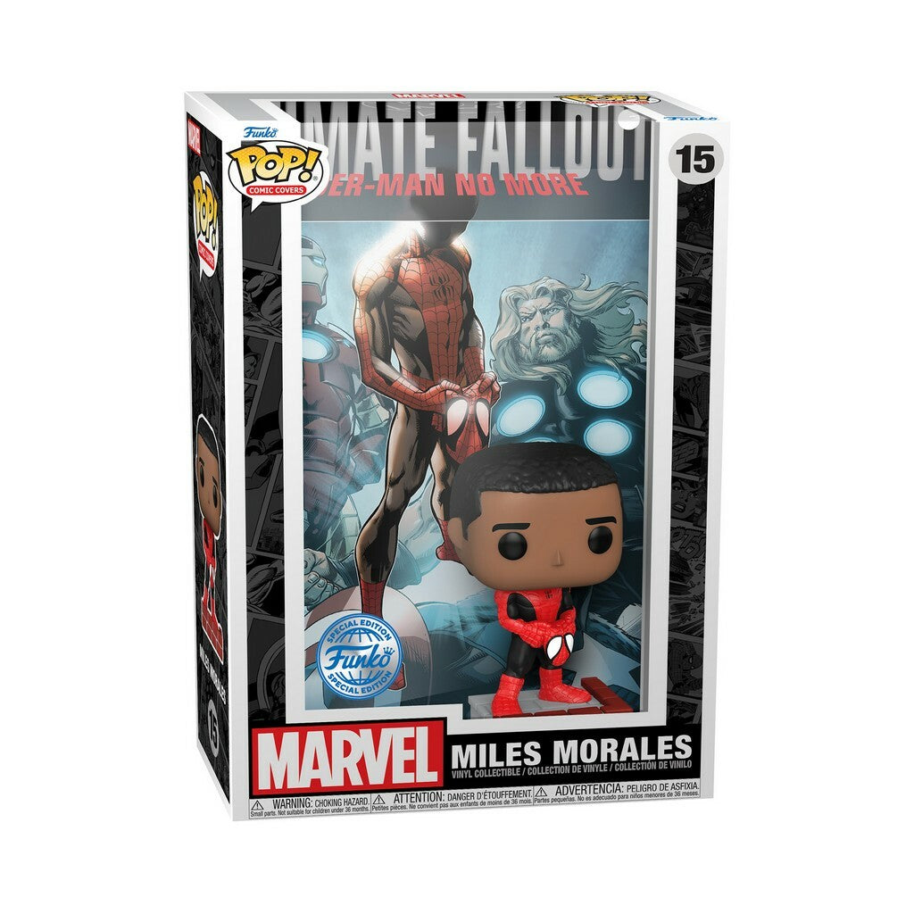 Funko Pop! Comic Covers Miles Morales Ultimate Fallout