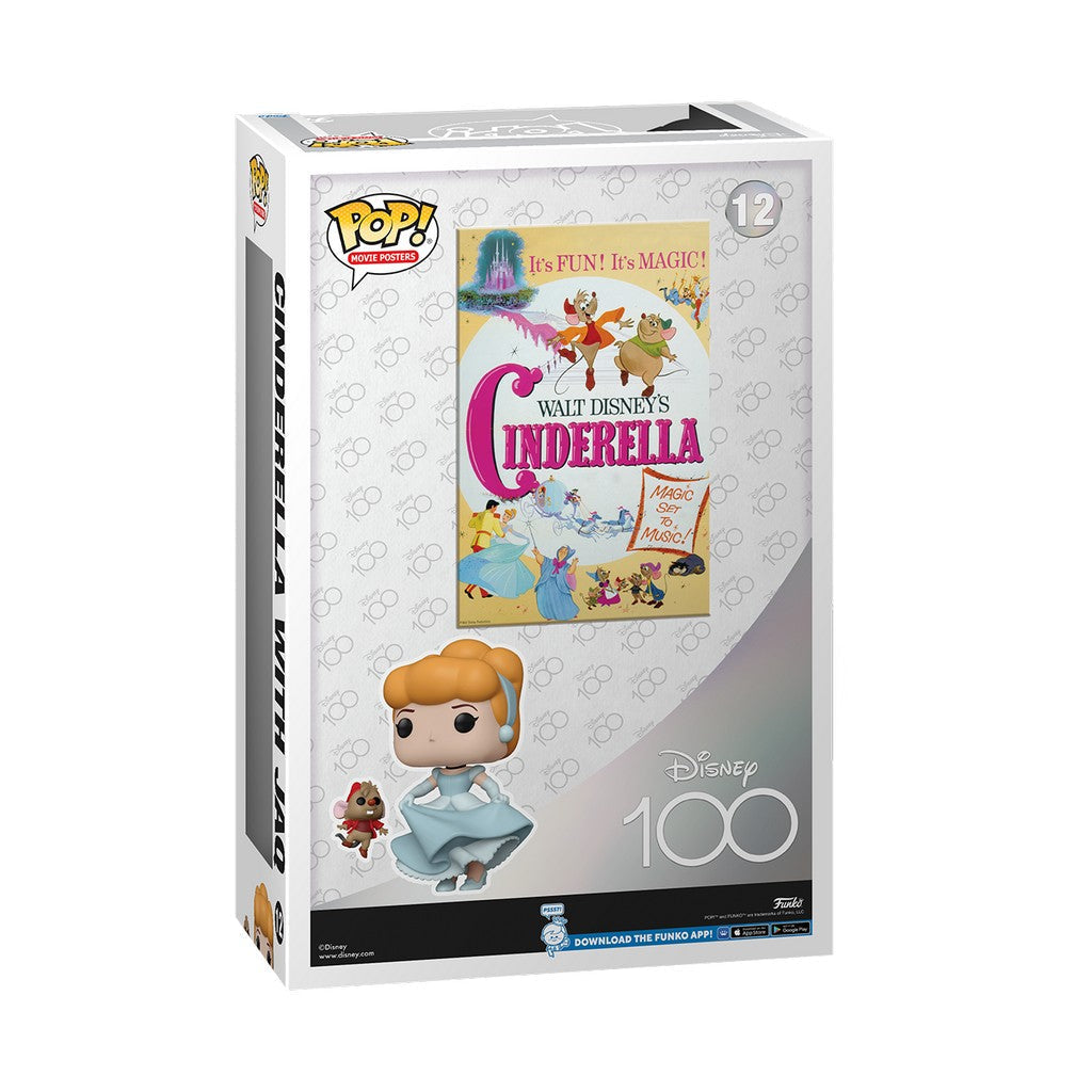 Pop! Movie Poster Cendrillon avec Jaq