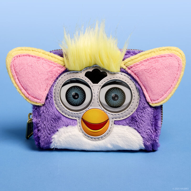 furby plush cosplay lenticular zip around wallet