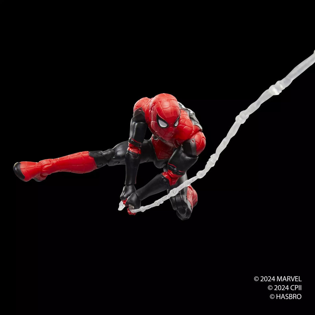 marvel legends series spider man upgraded suit hasbro