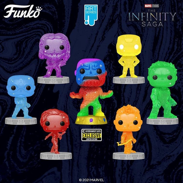 infinity saga figurine pop art series black widow