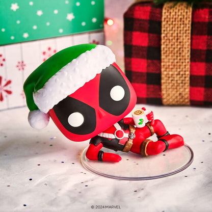 Pop! Deadpool avec Chocolat Chaud (Holiday)
