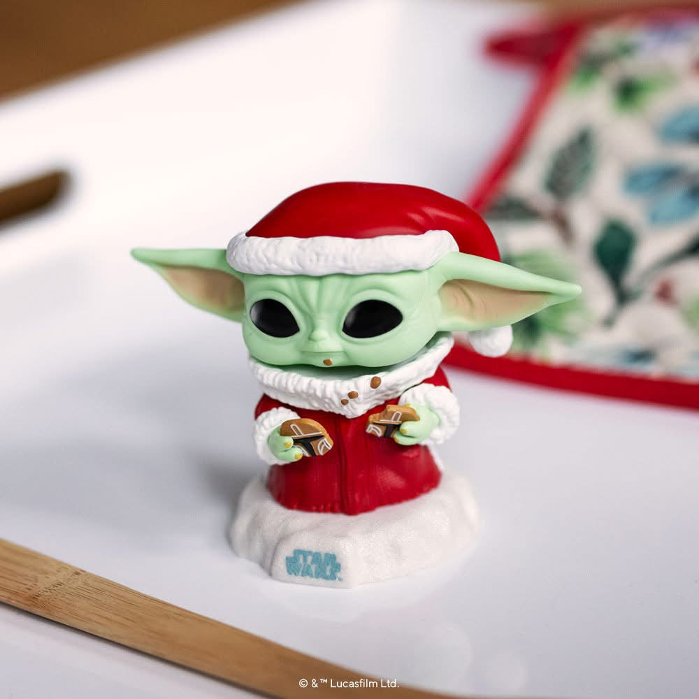 Funko Grogu avec Biscuits de Noël (Holiday)