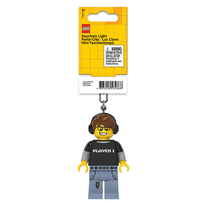 Porte-clés lumineux LEGO - Gamer - produit Joy Toy