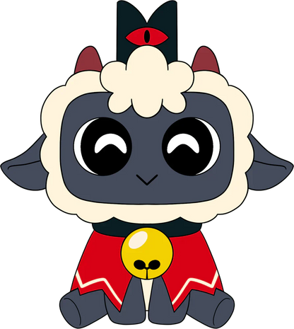 Peluche The Lamb Youtooz Cult of the Lamb peluche The Lamb Sit Plush