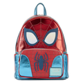 Mini Sac à Dos Shine Spider-Man | Loungefly Marvel Metallic Spider-Man Cosplay Mini Backpack