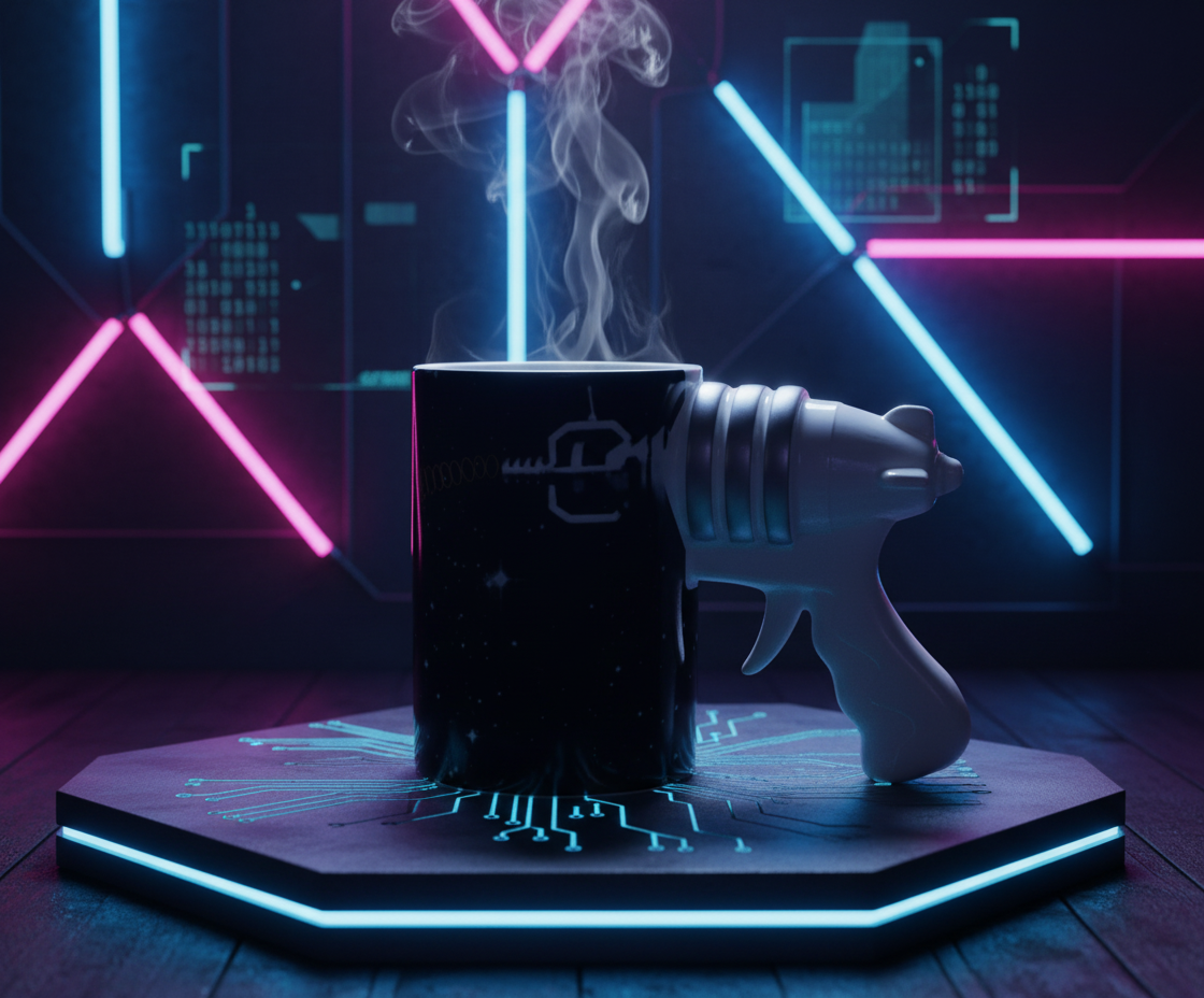 Mug Pistolet Laser