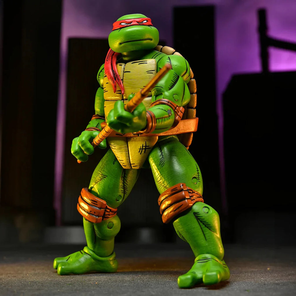 teenage mutant ninja turtles mirage comics 7 scale action figures donatello