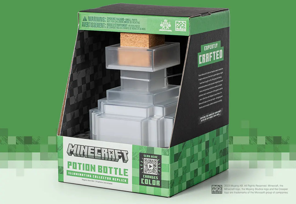 replique minecraft potion lumineuse noble collection