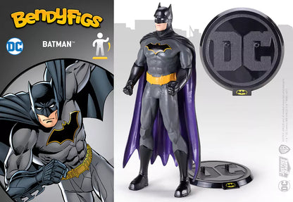 bendyfigs dc comics batman noble collection