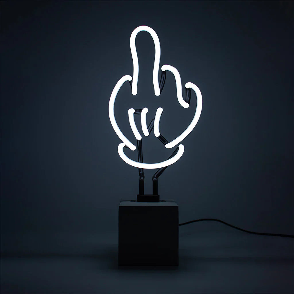 Lampe Néon Main "Fuck"