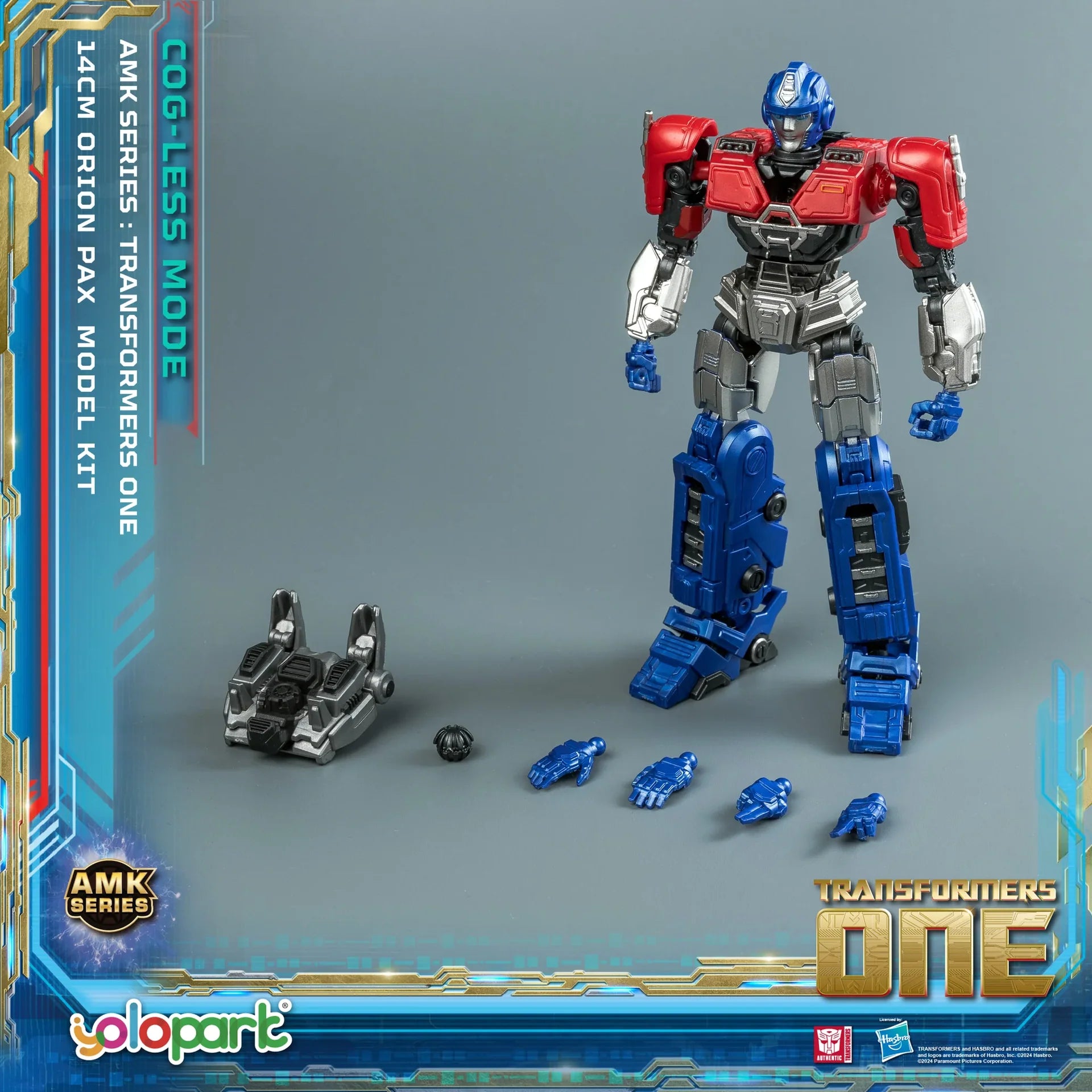 transformers 8 one figurine plastic model kit amk mini series orion pax