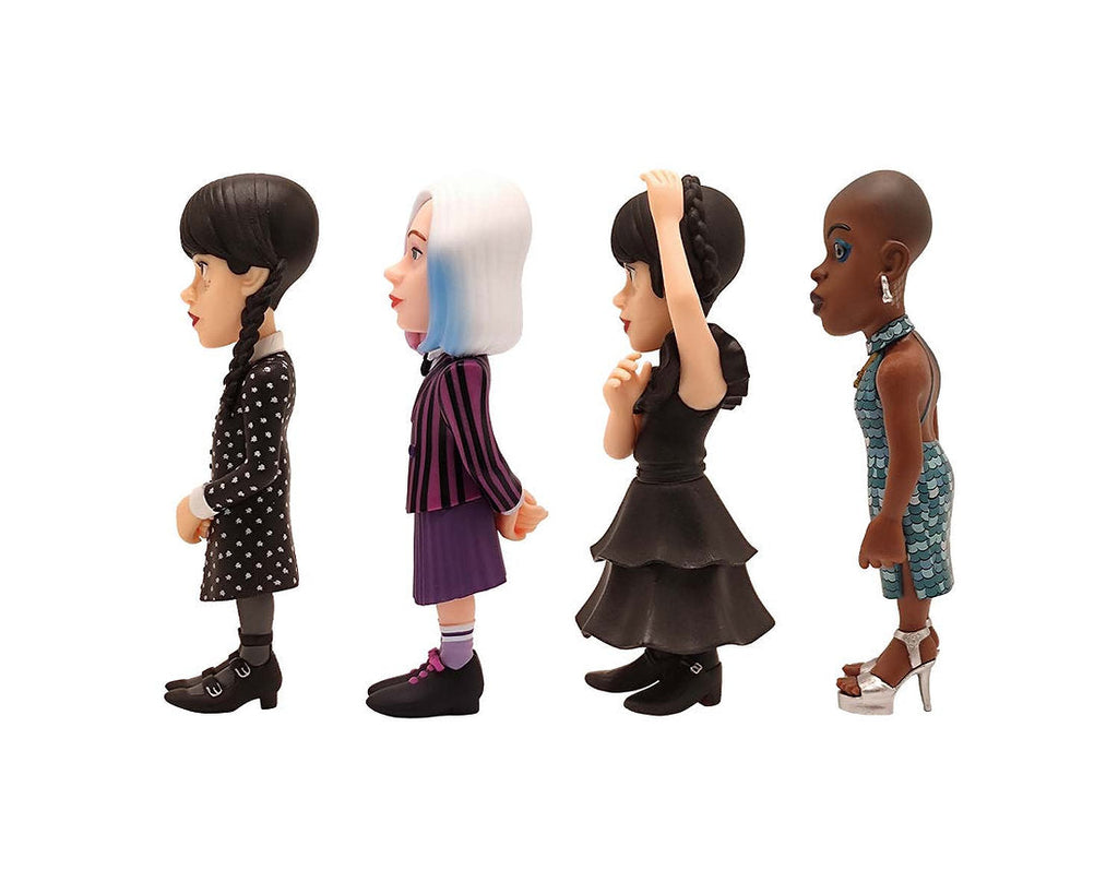 Pack 4 figurines - Wednesday