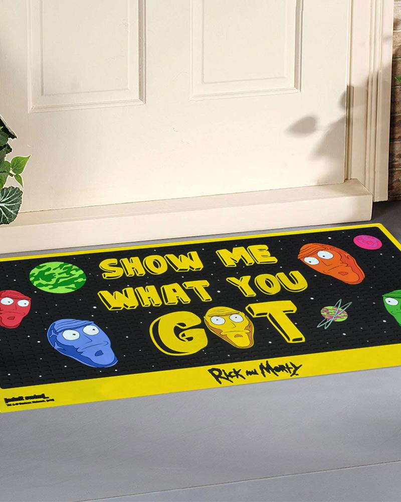 paillasson-rick-et-morty-show-me-what-you-got