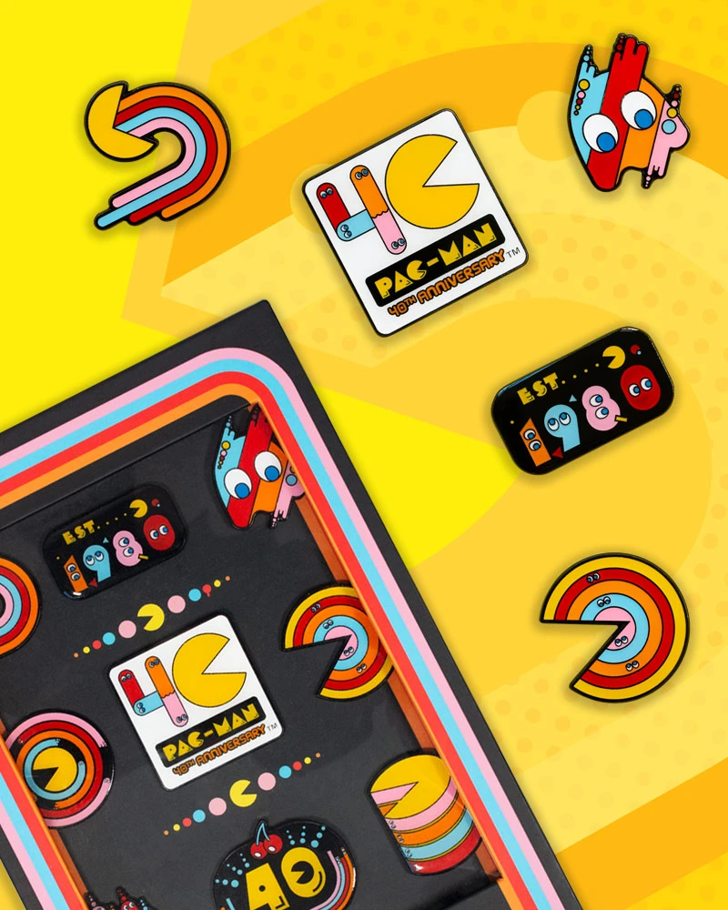 pins-pac-man-40eme-anniversaire-set