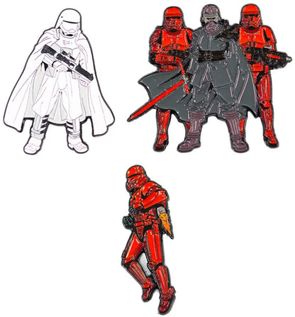 pins-star-wars-lascension-de-skywalker-le-premier-ordre-set