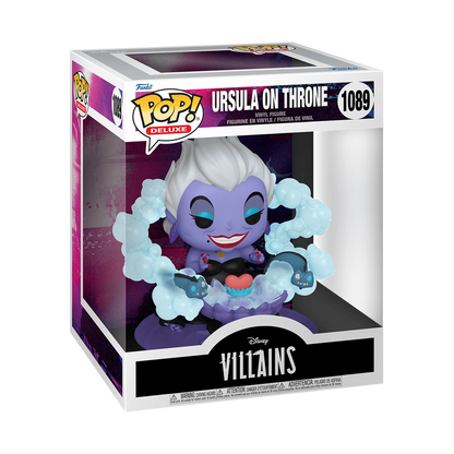 pop deluxe ursula on throne funko