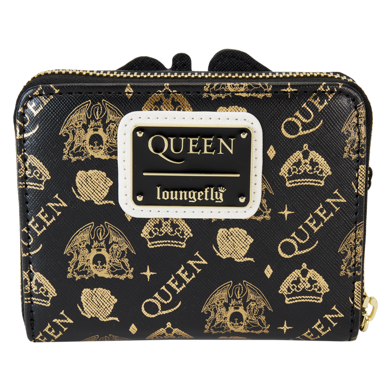 queen-crest-logo-zip-around-wallet