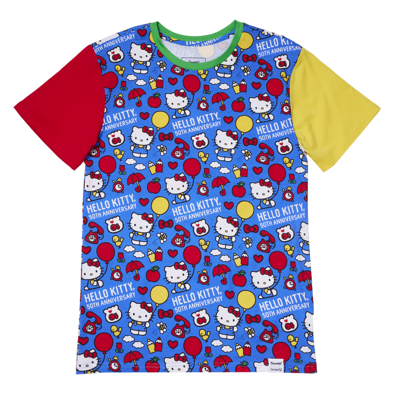T-Shirt Unisexe Hello Kitty - 50ème Anniversaire