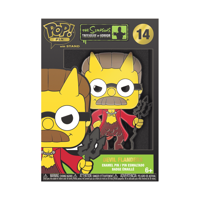 Funko Pop! Pin Flanders en Diable – The Simpsons