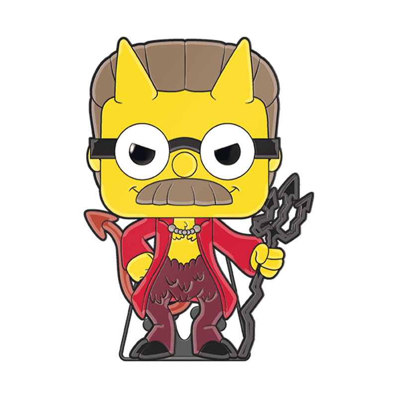 Funko Pop! Pin Flanders en Diable – The Simpsons