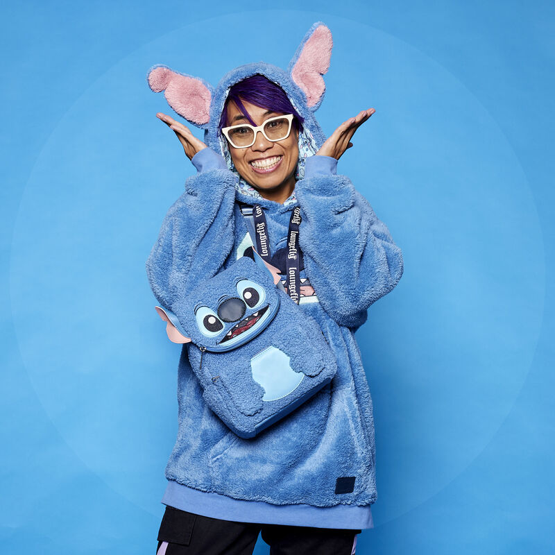 Mini sac à dos Lilo et Stitch - Stitch "Sherpa"
