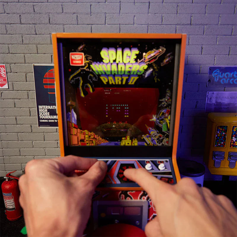 Quarter Size Arcade Cabinet Space Invaders Part II
