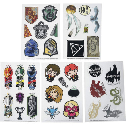 stickers harry potter lot de 34 pyramid