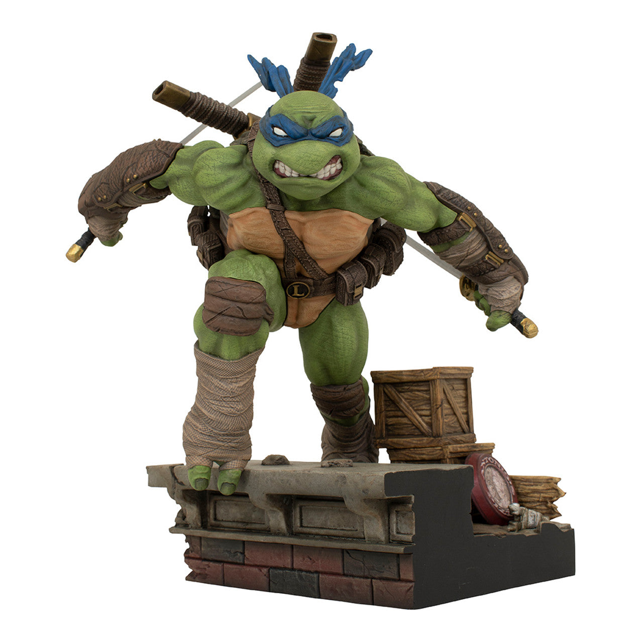 leonardo gallery diorama diamond select toys