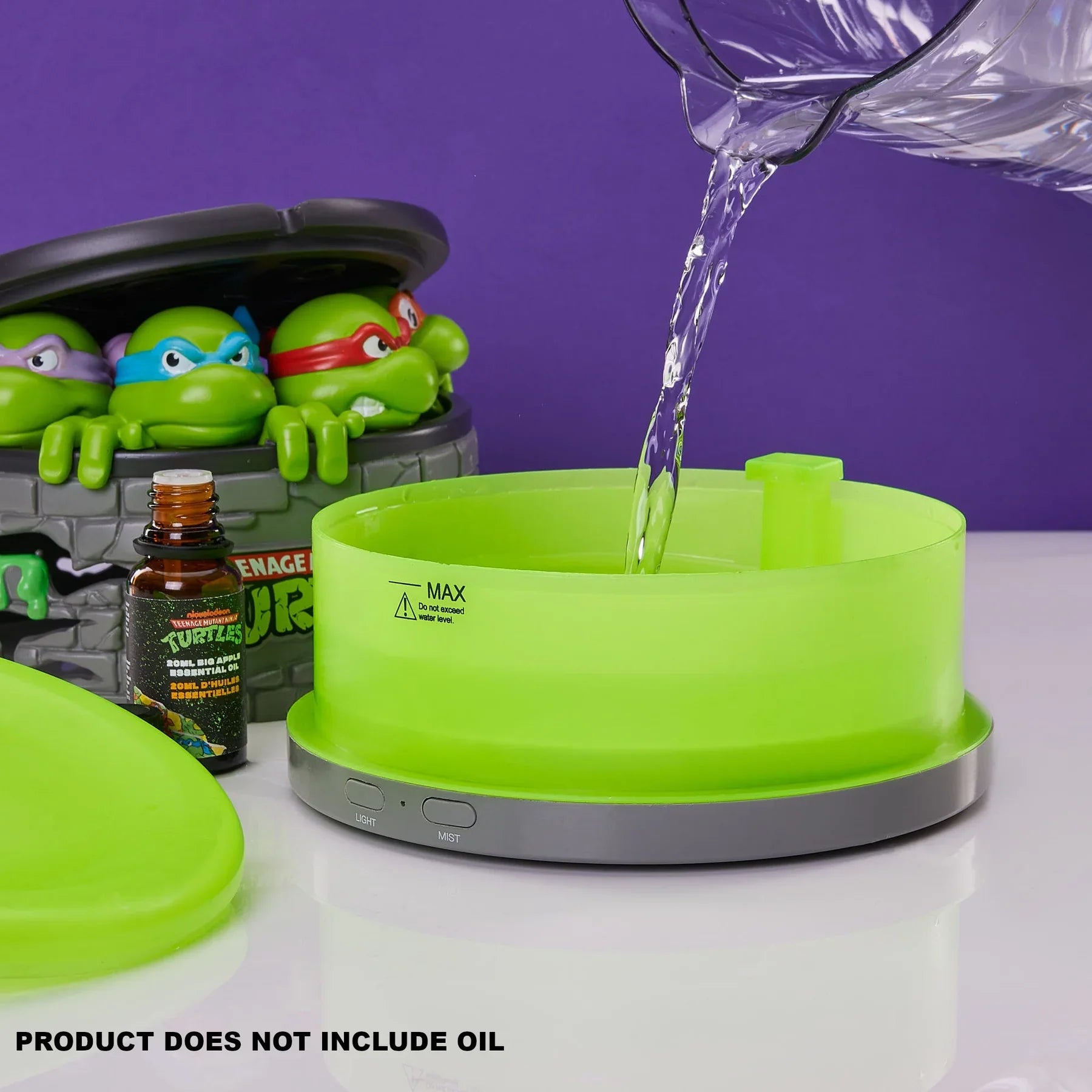 Diffuseur d'huiles essentielles électrique Tortues Ninja
