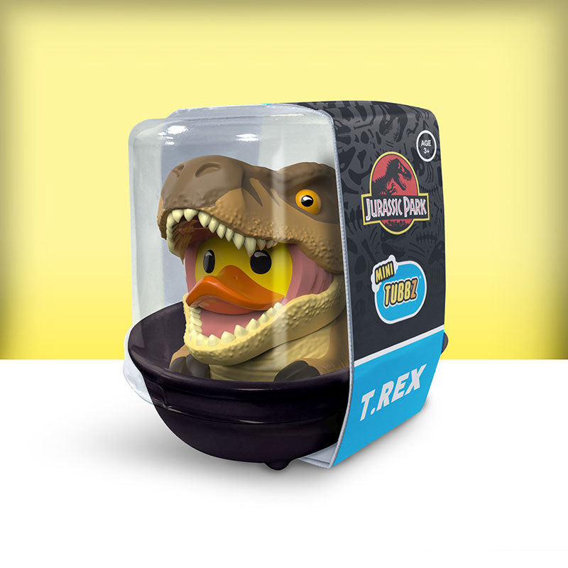 jurassic park t rex tubbz mini edition