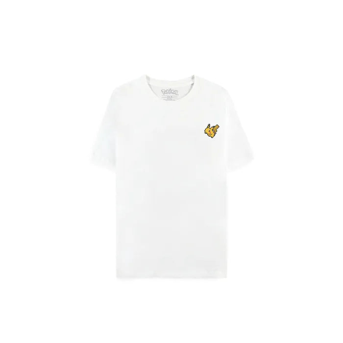 T-Shirt Pokemon - Pixel Pikachu