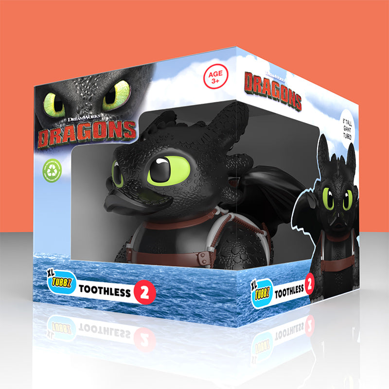 how to train your dragon toothless tubbz giant xl edition