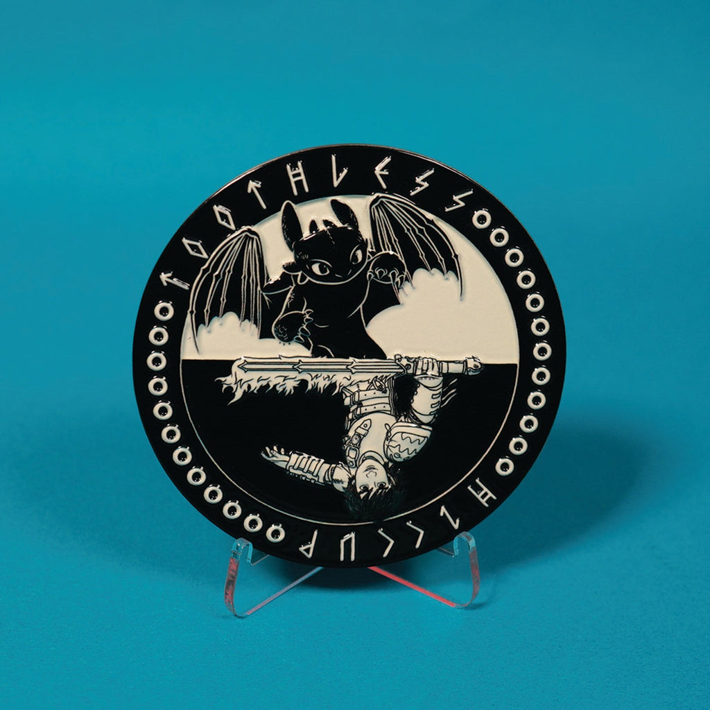 Médaille Dragons - Krokmou/Harold