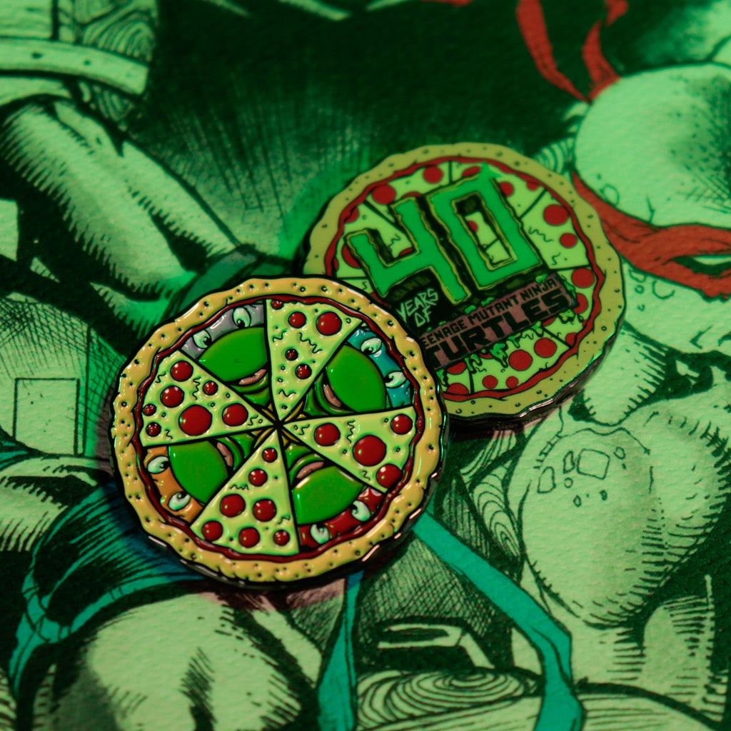 Pièce de collection Les Tortues Ninja - Pizza (Edition Limitée)