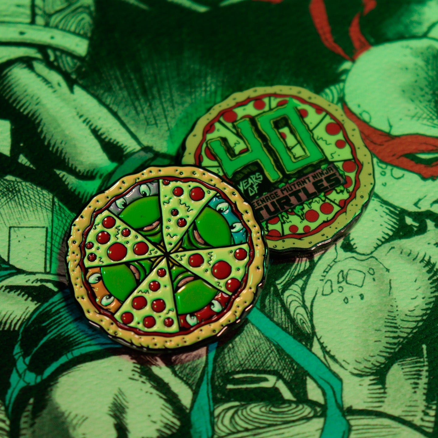 Pièce de collection Les Tortues Ninja - Pizza (Edition Limitée)