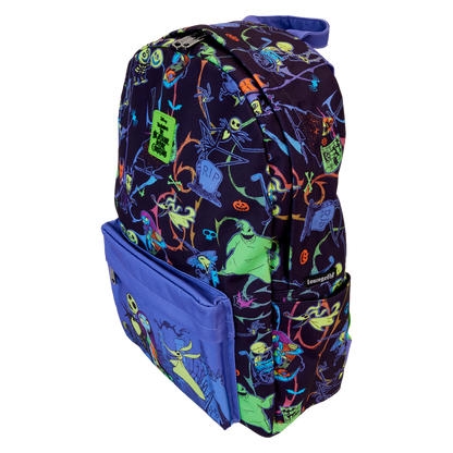 nightmare-before-christmas-neon-glow-all-over-print-nylon-full-size-backpack