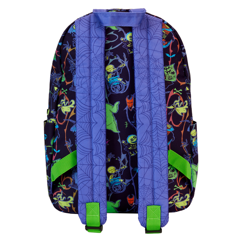 nightmare-before-christmas-neon-glow-all-over-print-nylon-full-size-backpack